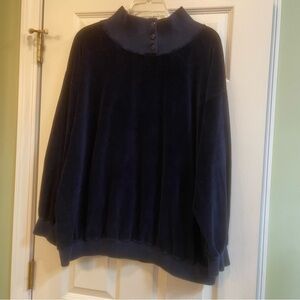 Aileen Navy Blue Cowl neck Sweater.   (74)